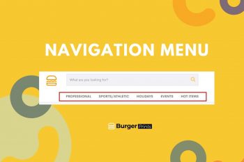 Create navigation menu on BurgerPrints custom domain