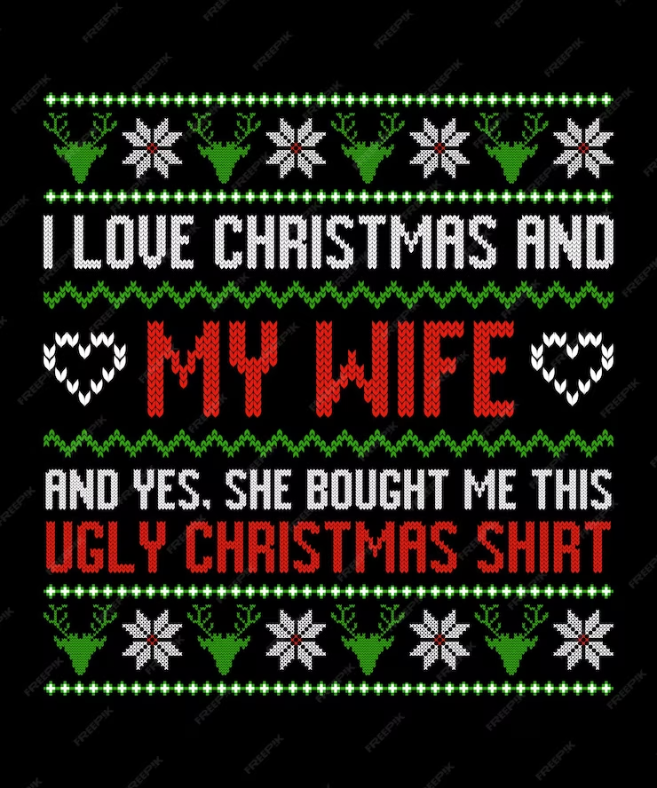 Ugly Christmas Sweater hài hước