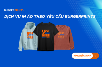 (Tiếng Việt) In nổi trên áo: Dịch vụ in áo theo yêu cầu BurgerPrints