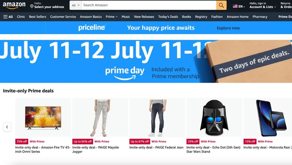 Prime Day Deals Amazon Prime