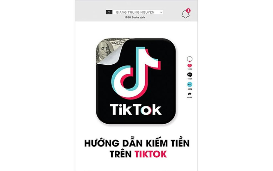 Sách hướng dẫn kiếm tiền trên TikTok giúp người bán nắm bắt kiến thức thúc đẩy doanh thu